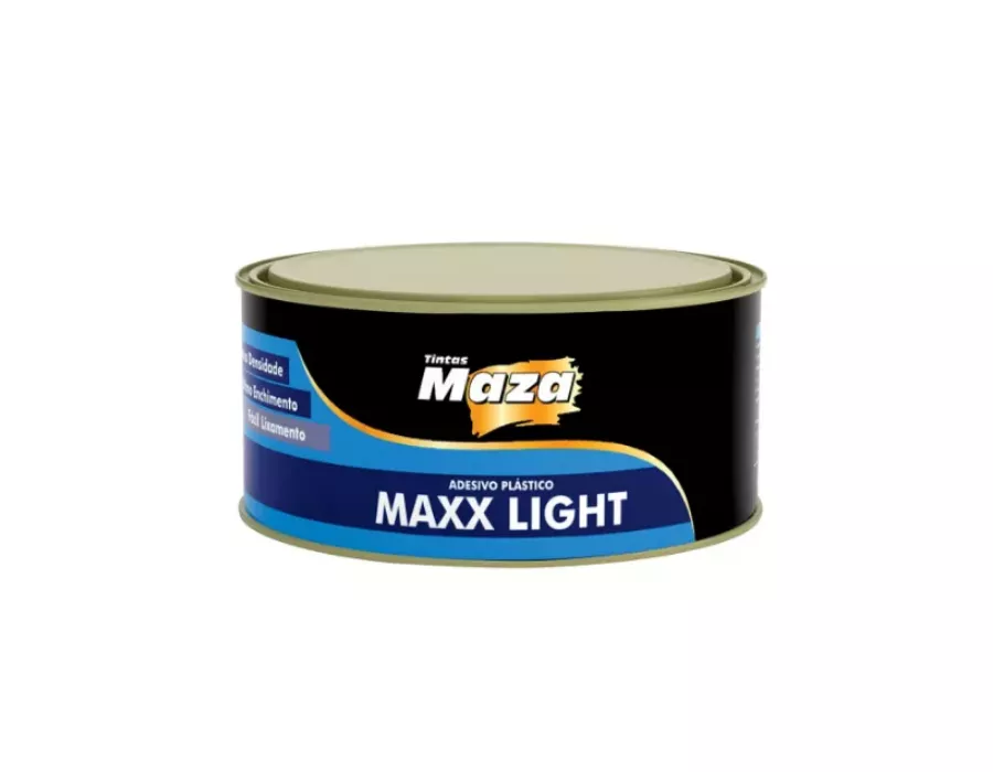 MASSA PLASTICA LIGHT 495G + CATALISADOR MAZA