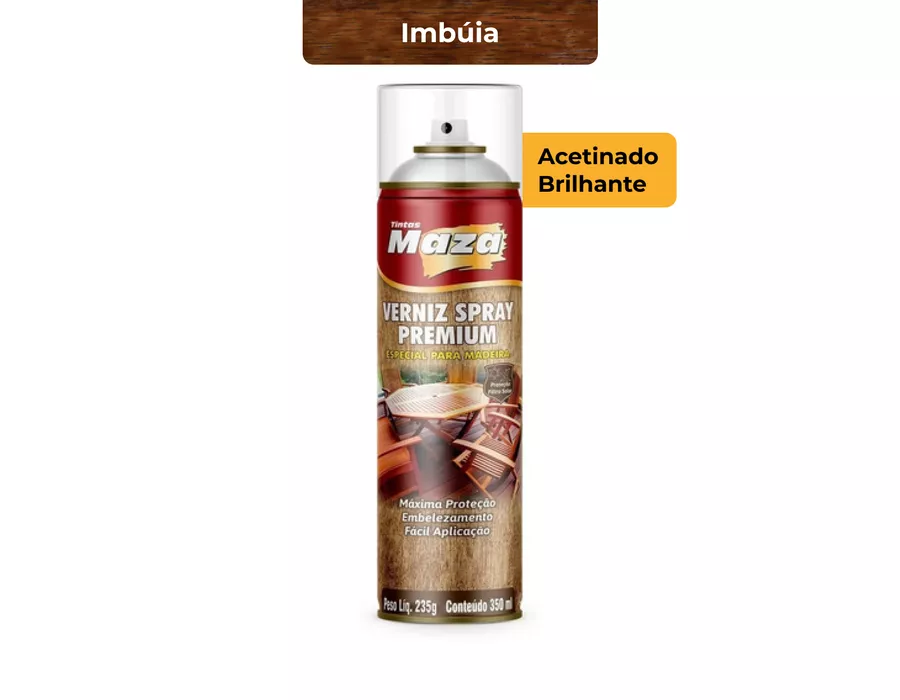SPRAY VERNIZ IMBUIA 235G MAZA