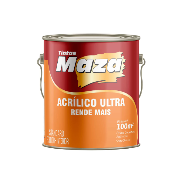 TINTA ACRÍLICA ULTRA GELO 3,6L MAZA