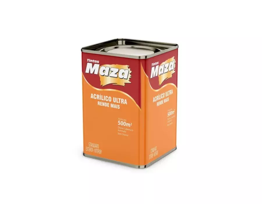 TINTA ACRÍLICO ULTRA BRANCO 18L 500M MAZA