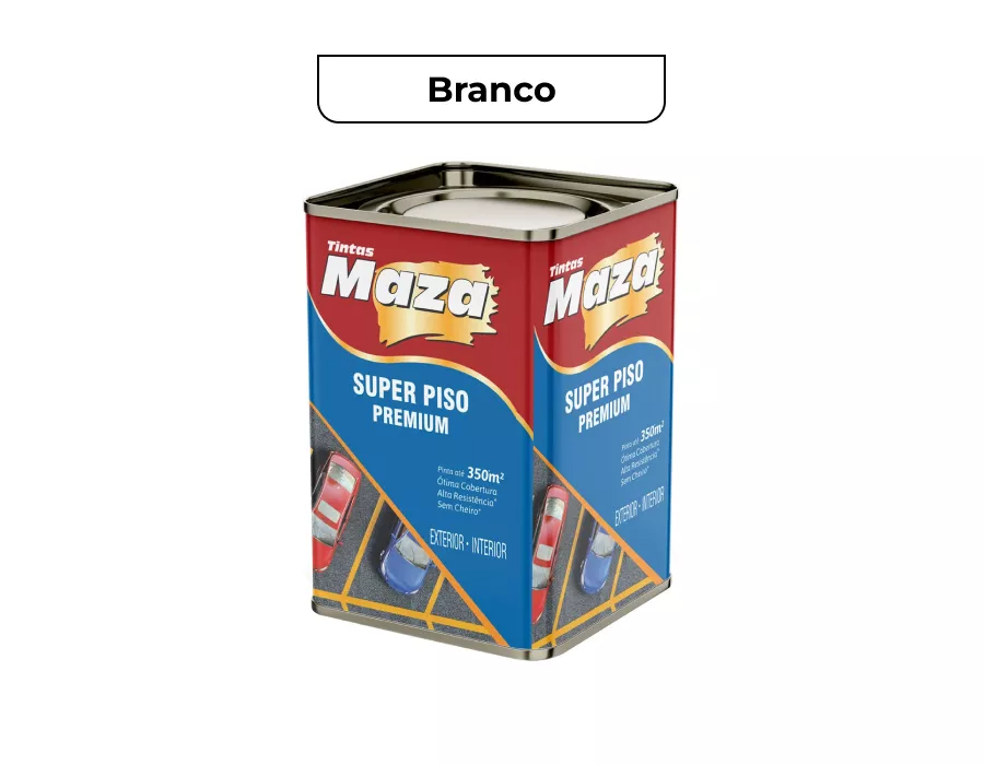 TINTA SUPER PISO PREMIUM BRANCO 18L MAZA