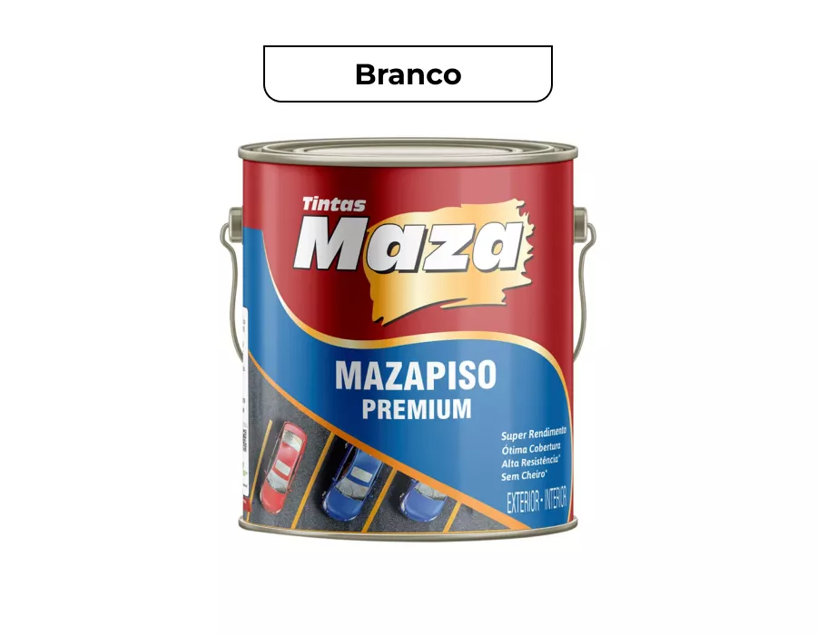 TINTA SUPER PISO PREMIUM BRANCO 3,6L MAZA