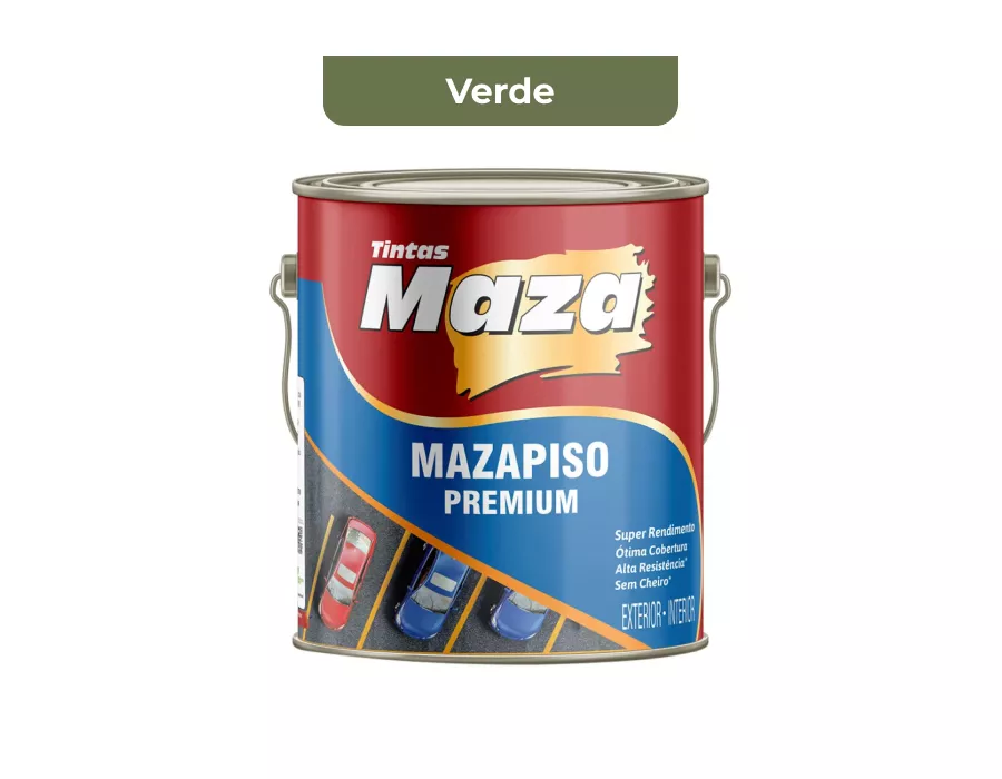 TINTA SUPER PISO PREMIUM VERDE 3,6L