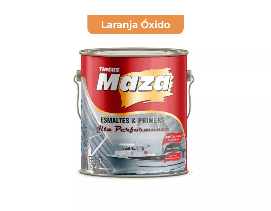 ZARCAO LARANJA OXIDO 900ML MAZA